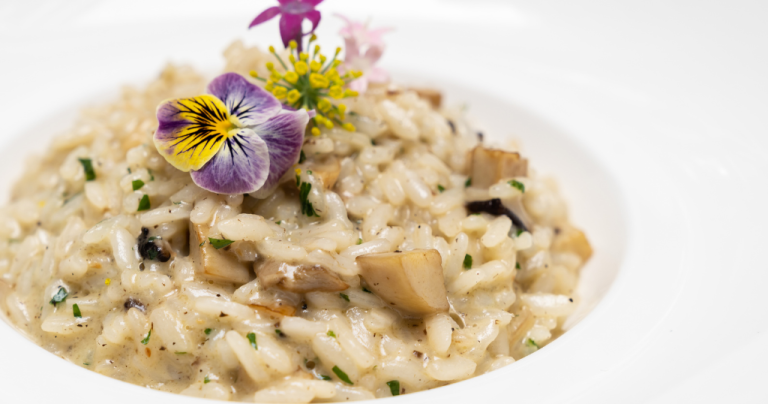 Creamy Cheese And Mushroom Risotto With Truffle Oil 30 Minutes Recipe