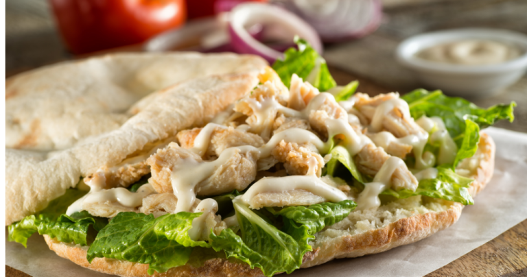 Chicken Pitas with Tzatziki (25 Minutes) Recipe