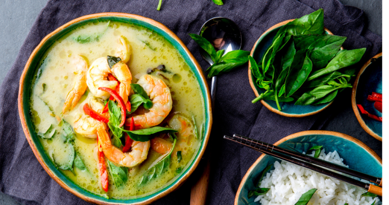 Thai Green Curry Shrimp (25 Minutes) Recipe