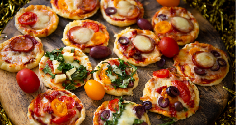 Homemade Pizza Bites (27-30 Minutes) Recipe