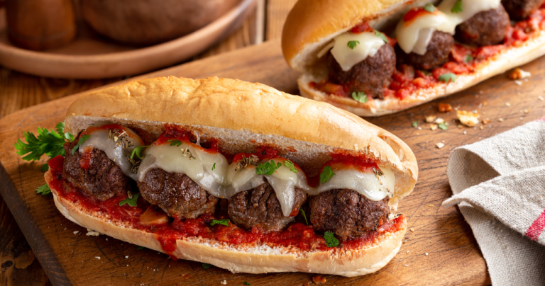 Hearty Meatballs Subs (25 Minutes) Recipe