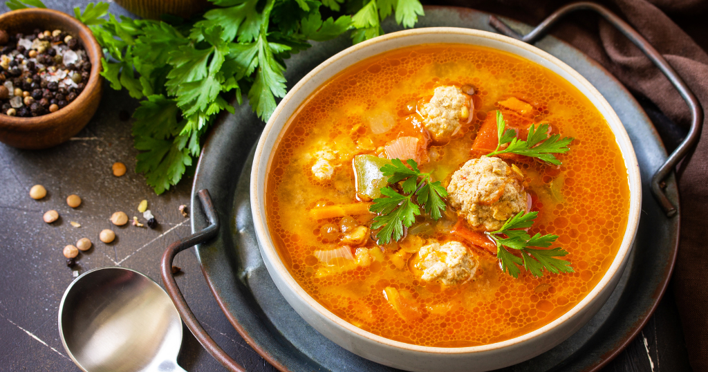 Moroccan Meatball Soup (30 Minutes) Recipe