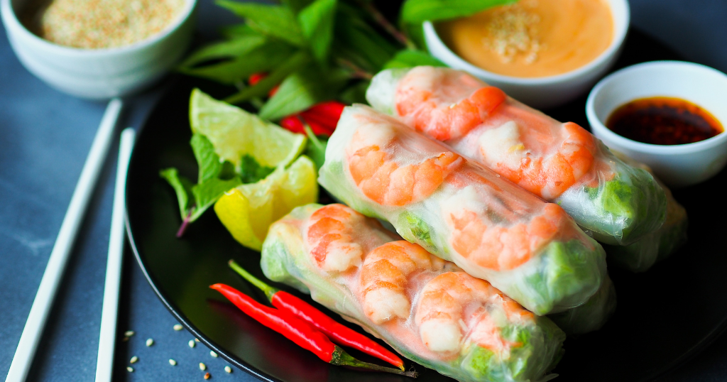 Vietnamese Fresh Shrimp Rolls (30 Minutes) Recipe