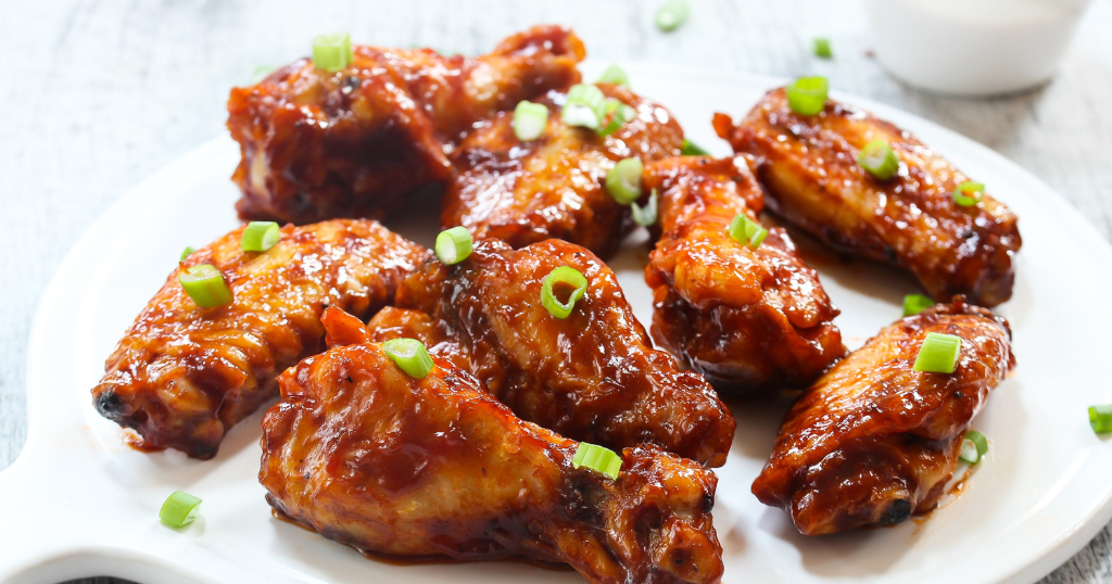 Honey BBQ Glazed Chicken Wings (30-35 Minutes) Recipe