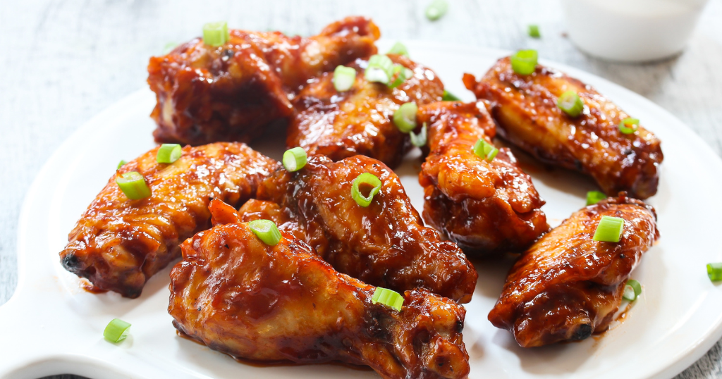 Honey BBQ Glazed Chicken Wings (3035 Minutes) Recipe