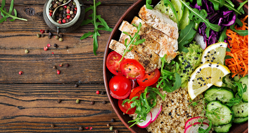 Grilled Chicken and Veggie Grain Bowl (30 Minutes) Recipe