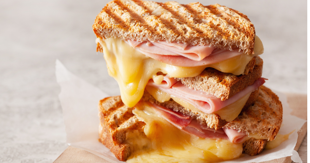 Gooey Ham and Cheese Panini (11-13 Minutes) Recipe