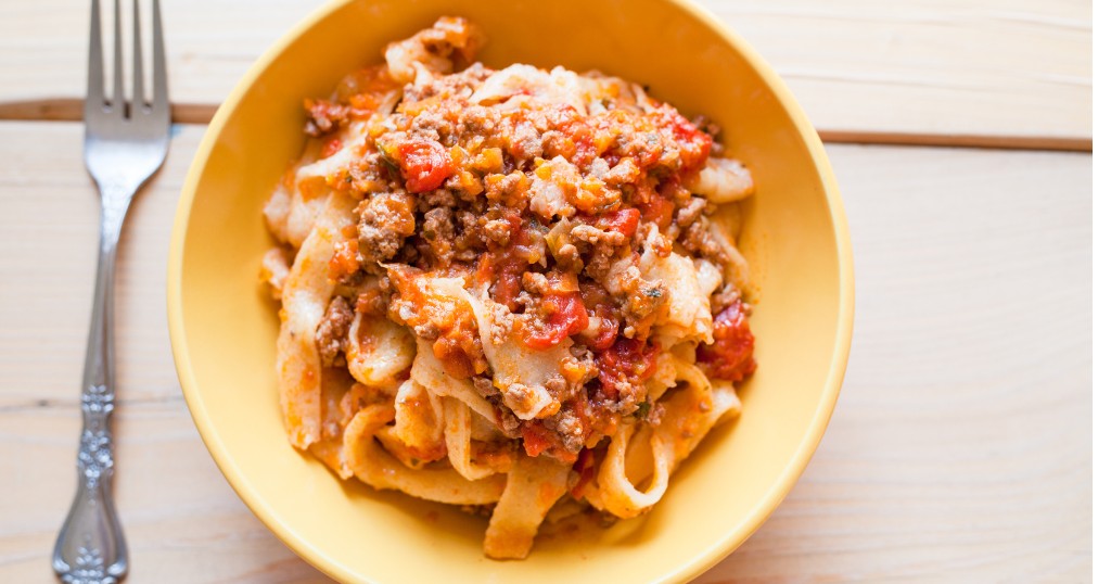 Pappardelle Bolognese (30 Minutes) Recipe