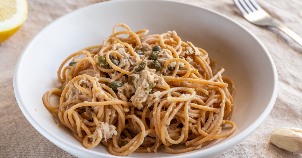 Spaghetti with Tuna and Capers (25 Minutes) Recipe