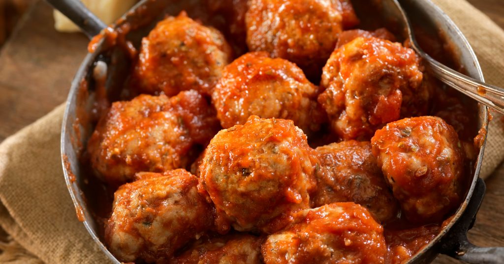 Ground Turkey Meatballs with Marinara (30 Minutes) Recipe