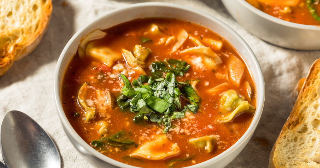 Italian Tortellini Soup (30 Minutes) Recipe