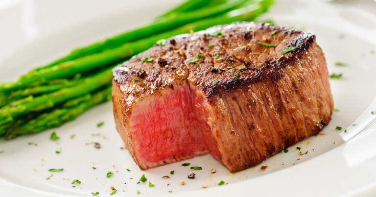 Petit Filet with Roasted Asparagus (25 Minutes) Recipe