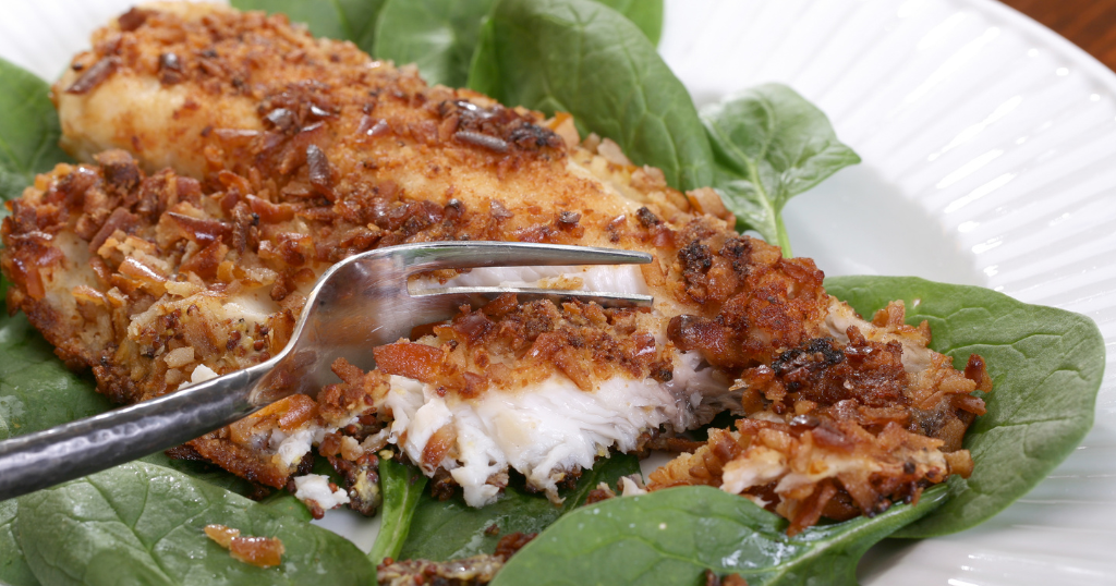 Crunchy Pretzel-coated Catfish (30 Minutes) Recipe