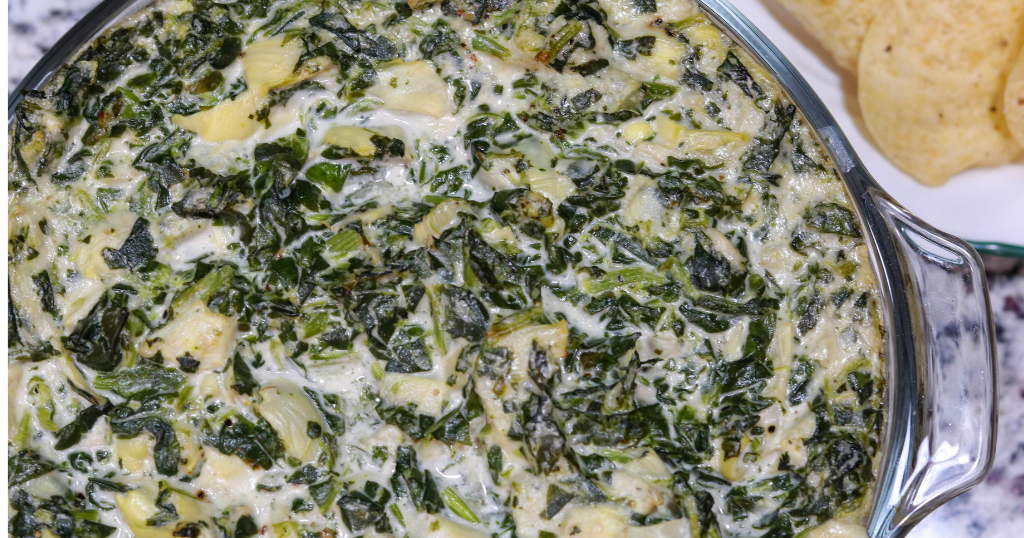 Creamy Artichoke Spinach Dip (35 Minutes) Recipe