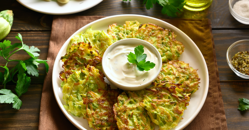 You'll Love These Crispy Zucchini Fritters with Zesty Aioli Recipe