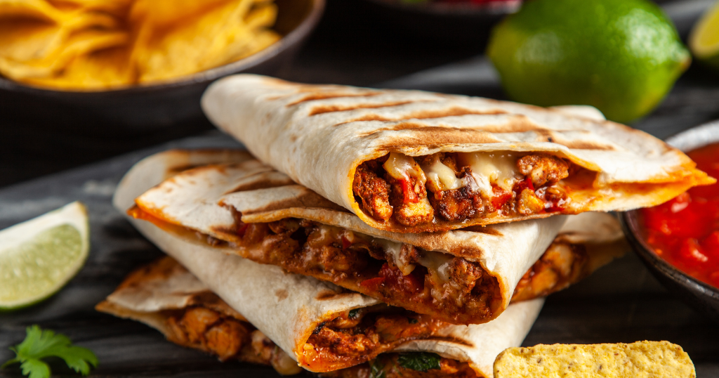 Chicken Quesadillas with Paprika and Cheese (25 Minutes) Recipe