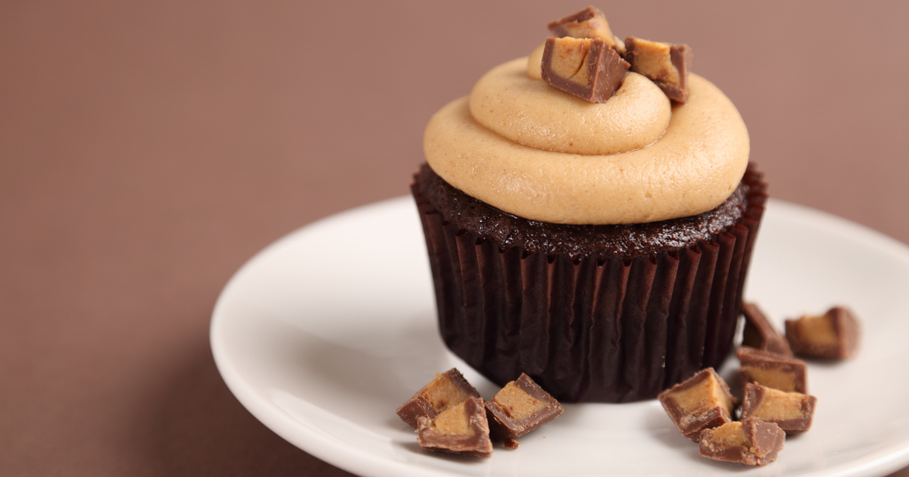 Chocolate Peanut Butter Cupcakes (1 Hr, 5 Mins) Recipe