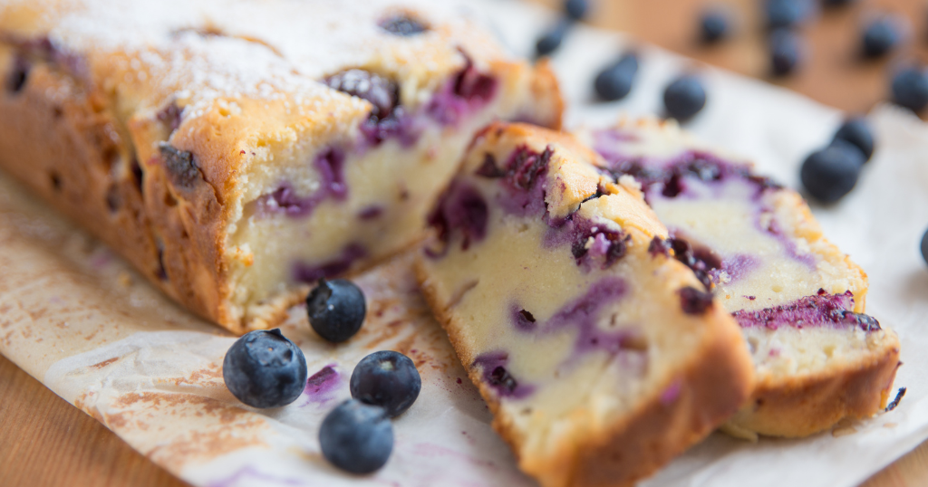 Blueberry Sour Cream Loaf (1 Hr, 35 Mins) Recipe