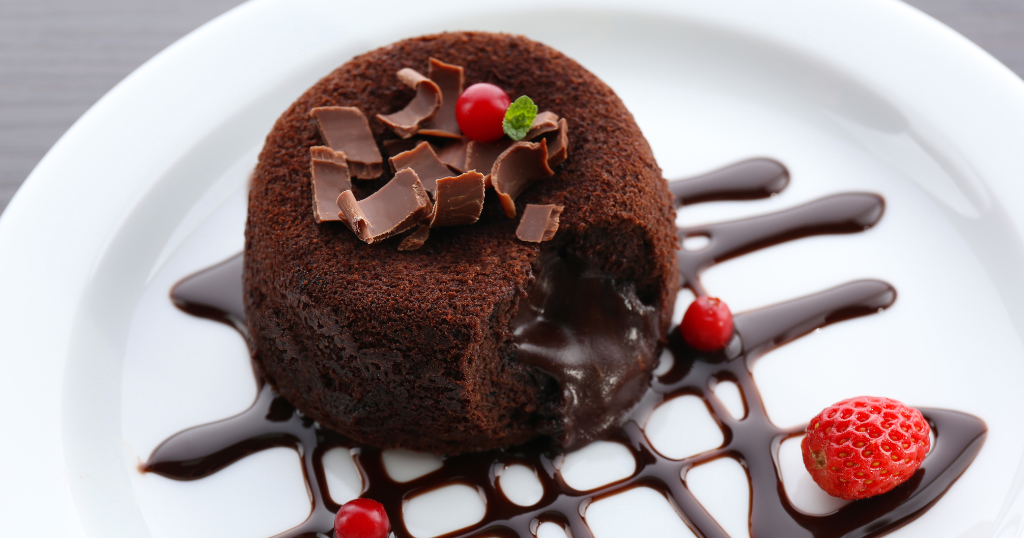 Raspberry Chocolate Lava Cake (52-54 Minutes) Recipe