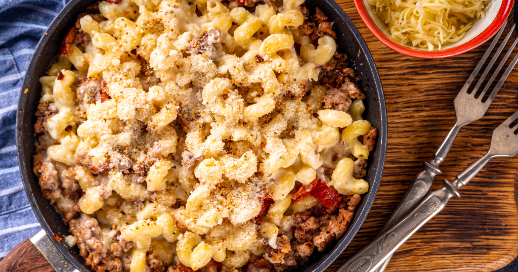 Cheeseburger Mac 'n Cheese (50 Minutes) Recipe